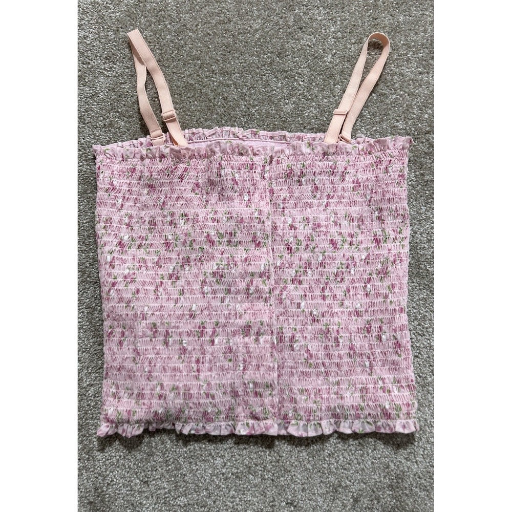 Expand-A-Band Post-Surgical Breast Binder Pink Floral Size XL
